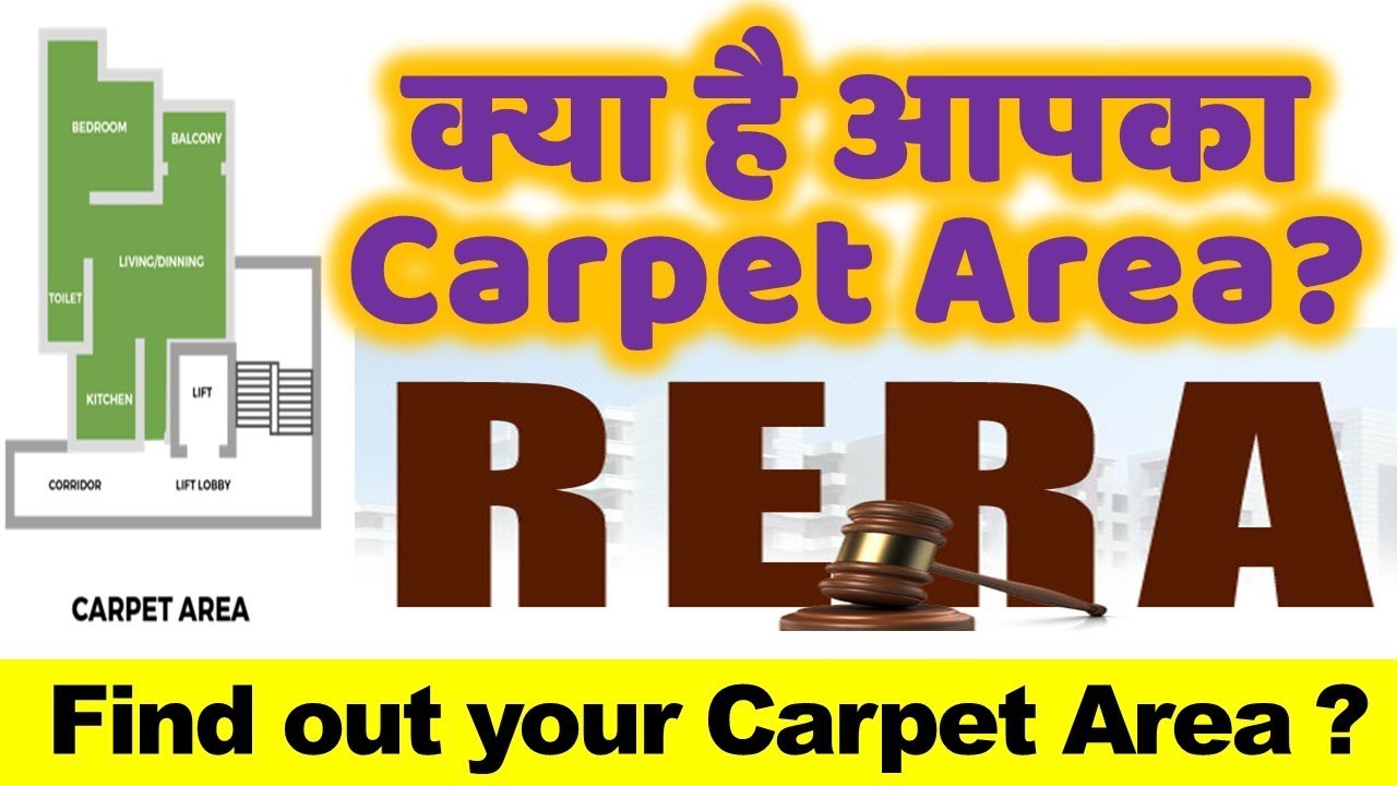 What is carpet area?