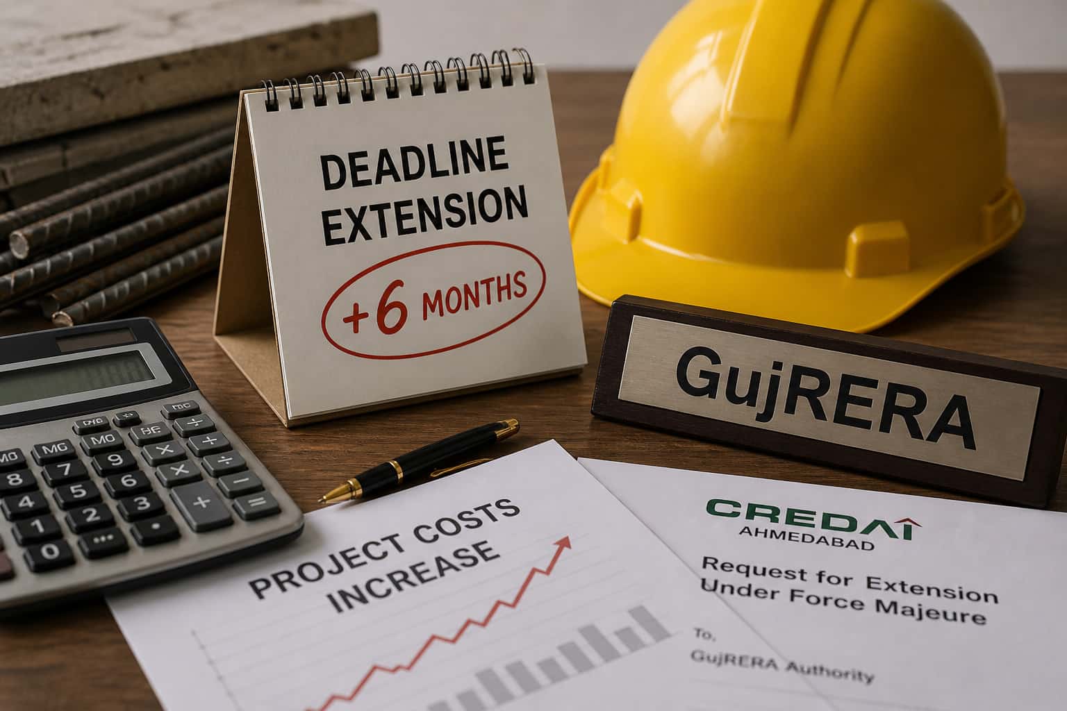 Why Gujarat Builders want a project deadline extension?
