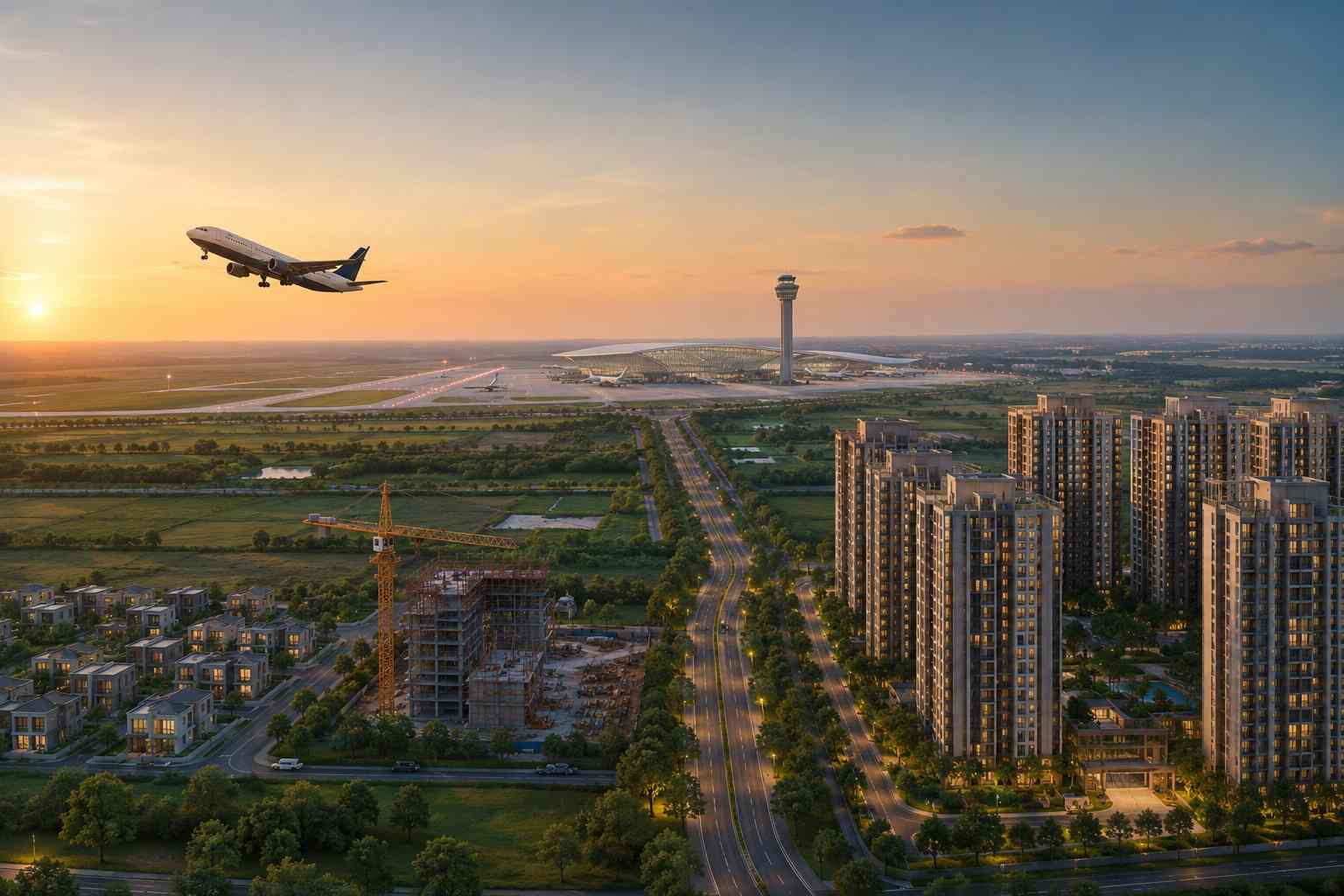 Why Noida airport’s first flight could change real estate demand around Jewar?