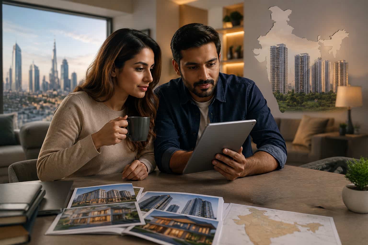 Where should NRIs invest in Indian real estate in 2026?