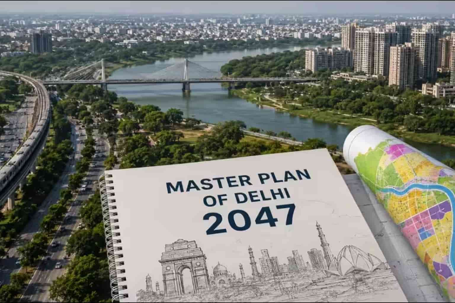 Delhi Master Plan 2047 Now Gazetted: What actually changes for property owners, buyers and investors?