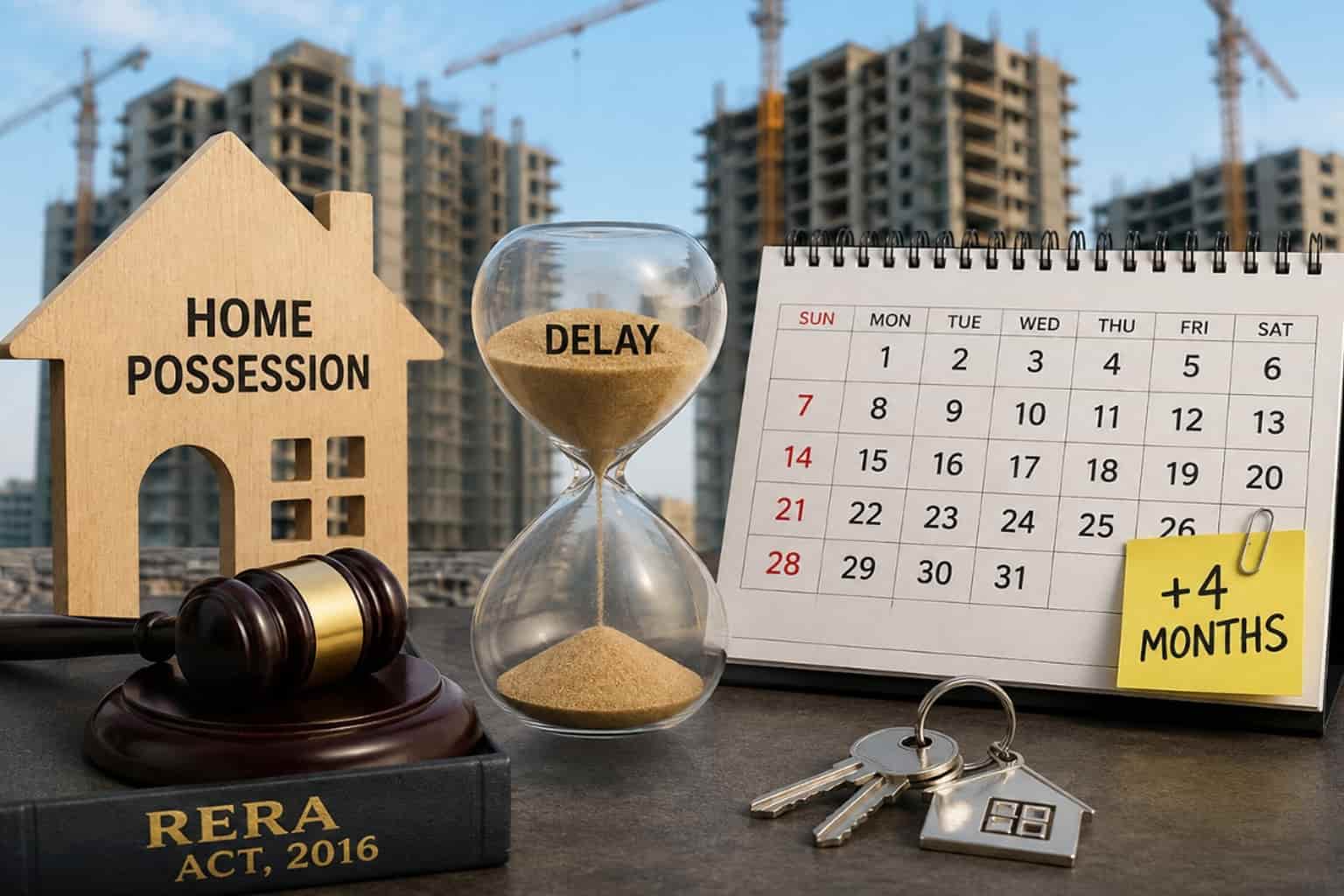 Four-Month RERA Extension 2026: What it means for builders and homebuyers?